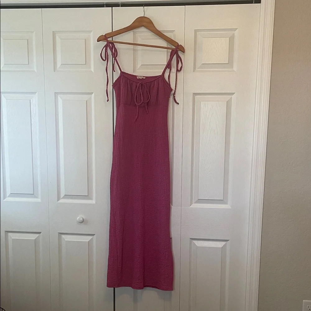 See You Monday Magenta Maxi Dress - Picture 1 of 5